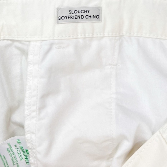 NEW J. Crew Slouchy Boyfriend Chino Pants Cream - Picture 8 of 10